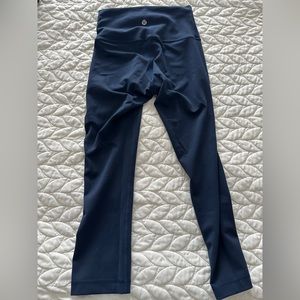Lululemon wunder under train crop 21”